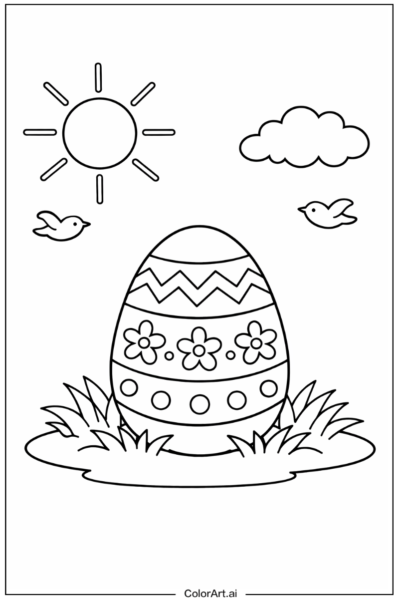 Easter egg Under the Sun 4