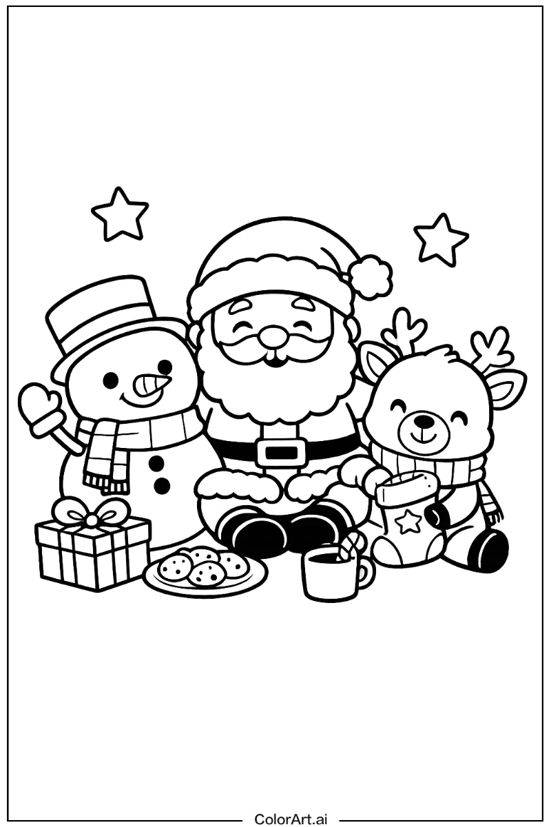 easy christmas with Friends 3