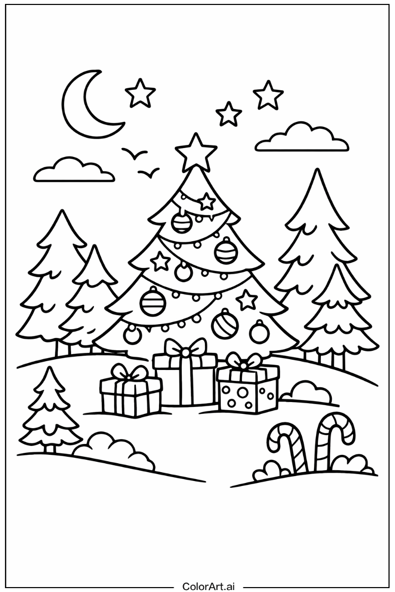 easy christmas in Nature 3