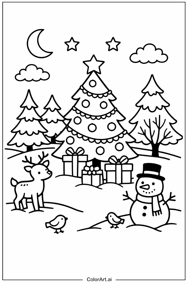 easy christmas in Nature 1