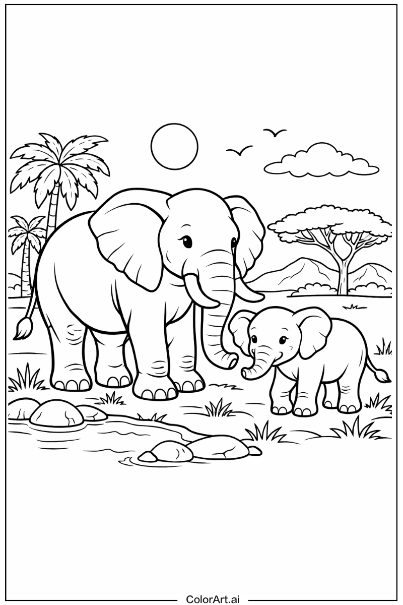 Elephant Elephant Scene 2