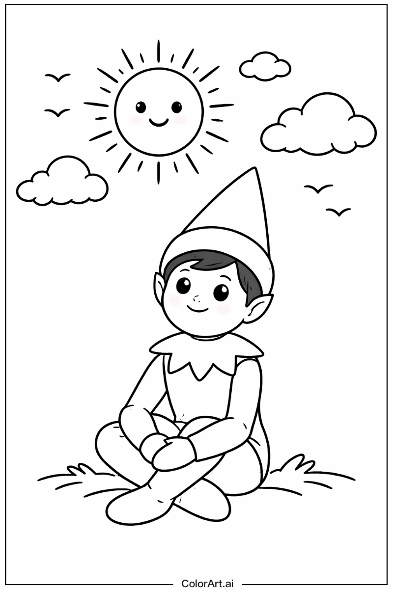 elf on the shelf Under the Sun 3