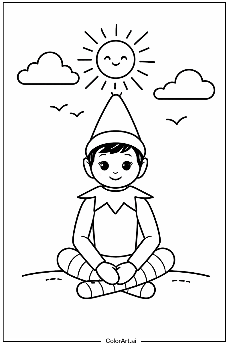 elf on the shelf Under the Sun 1