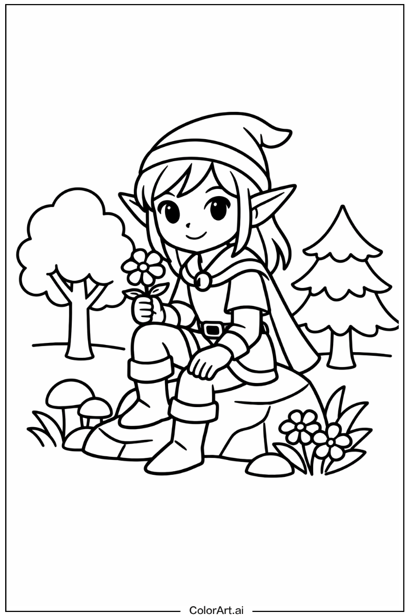 Elf in Nature 1
