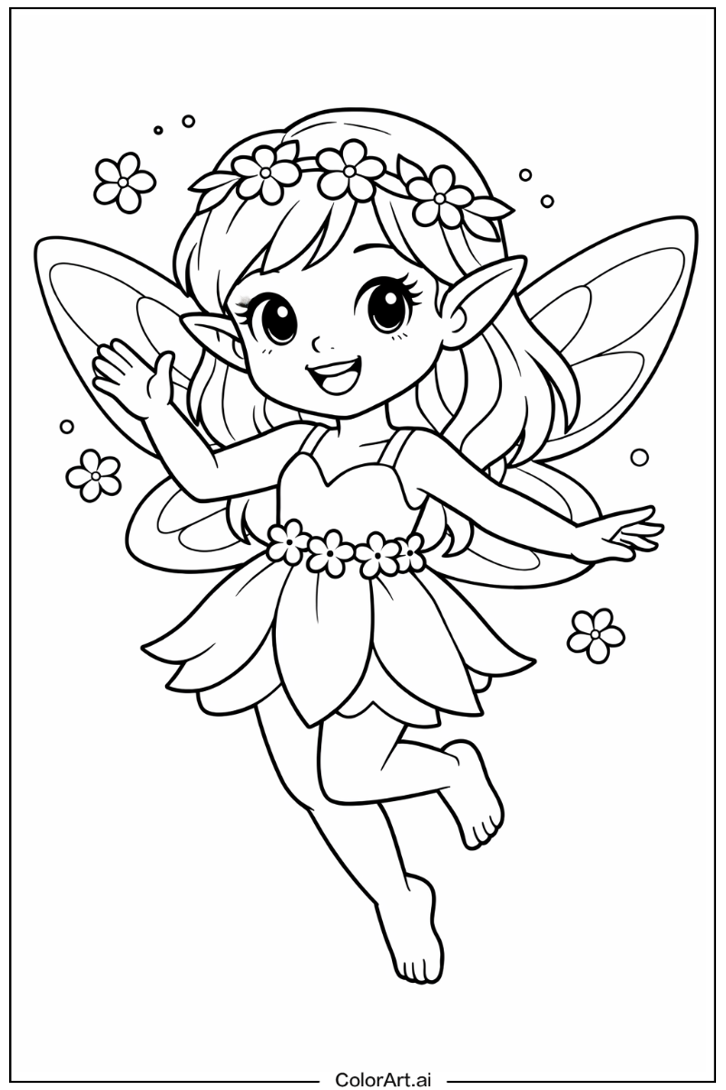 Happy Fairy Portrait 2