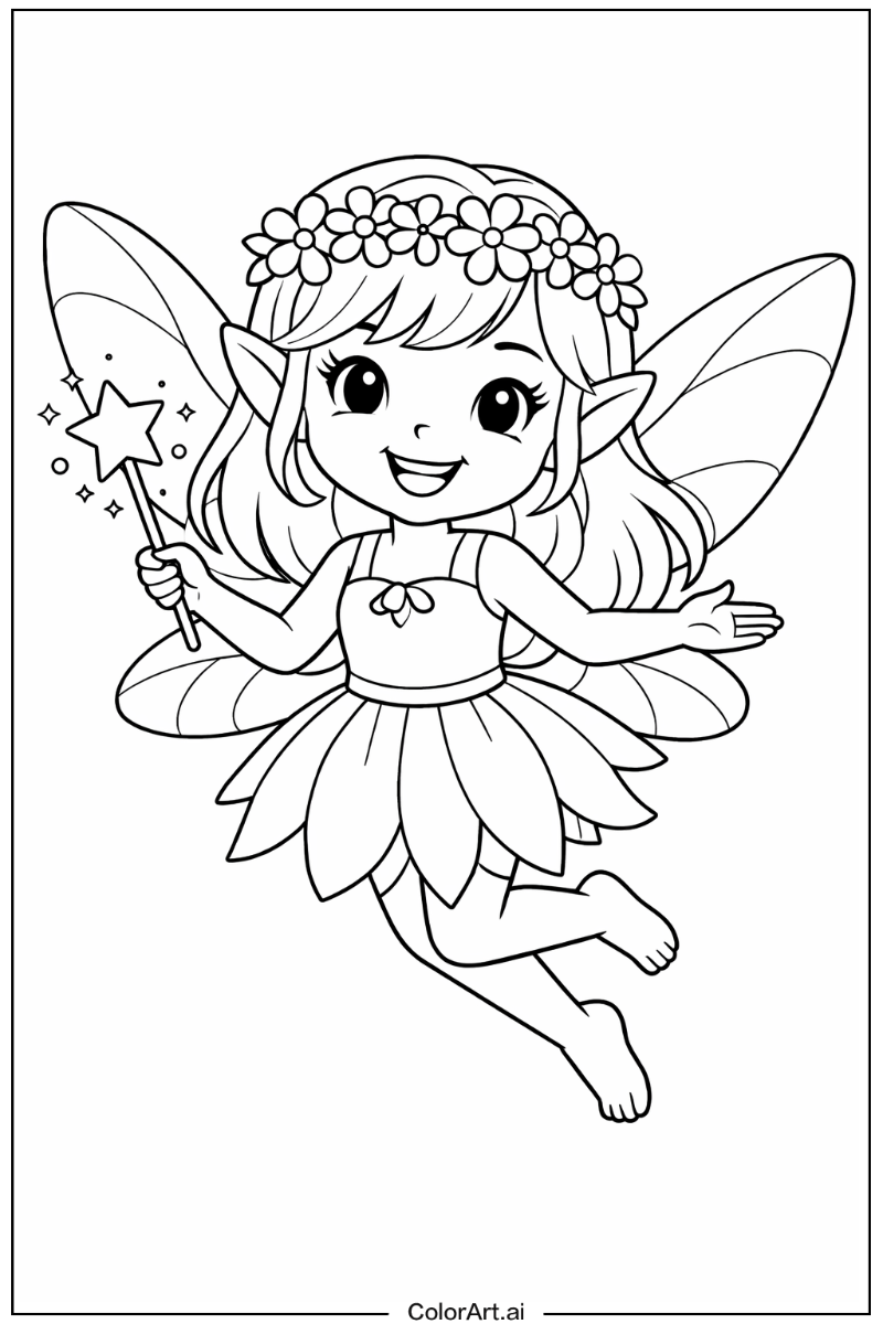Happy Fairy Portrait 3
