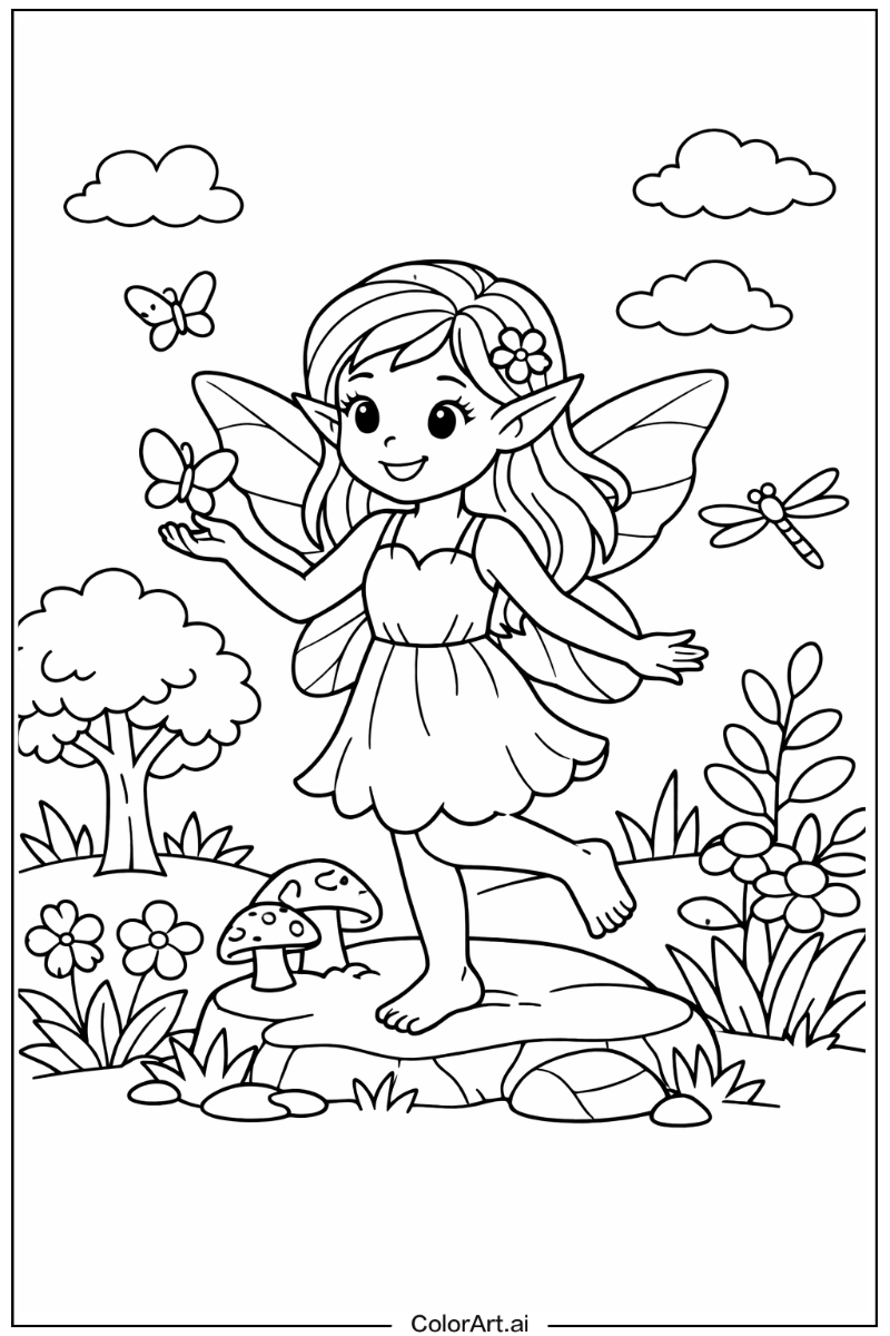 Fairy in Nature 4