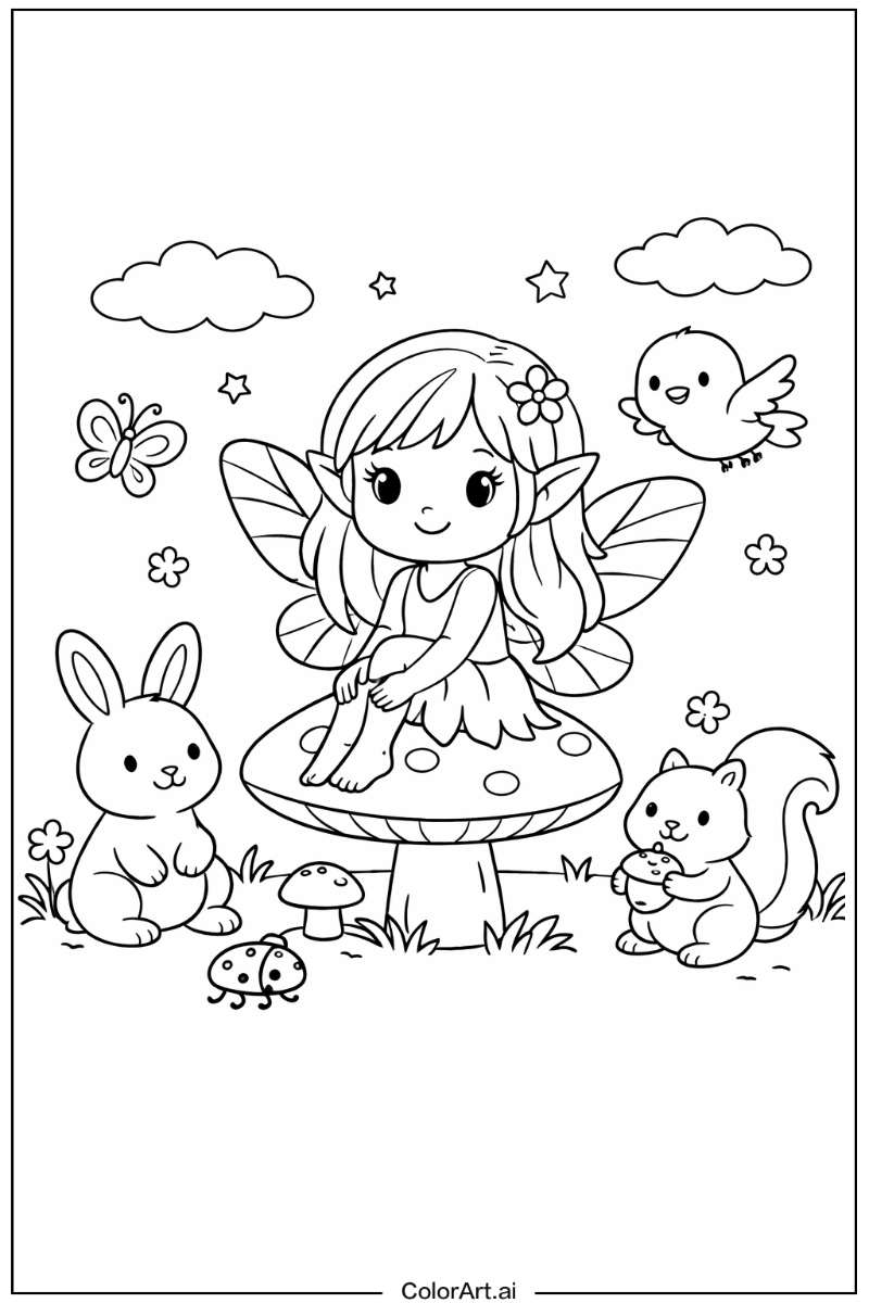 Fairy with Friends