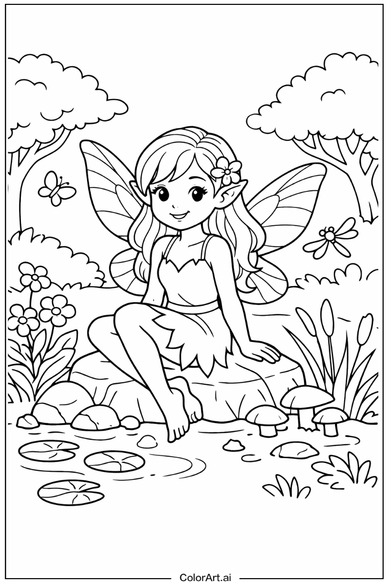 Fairy in Nature