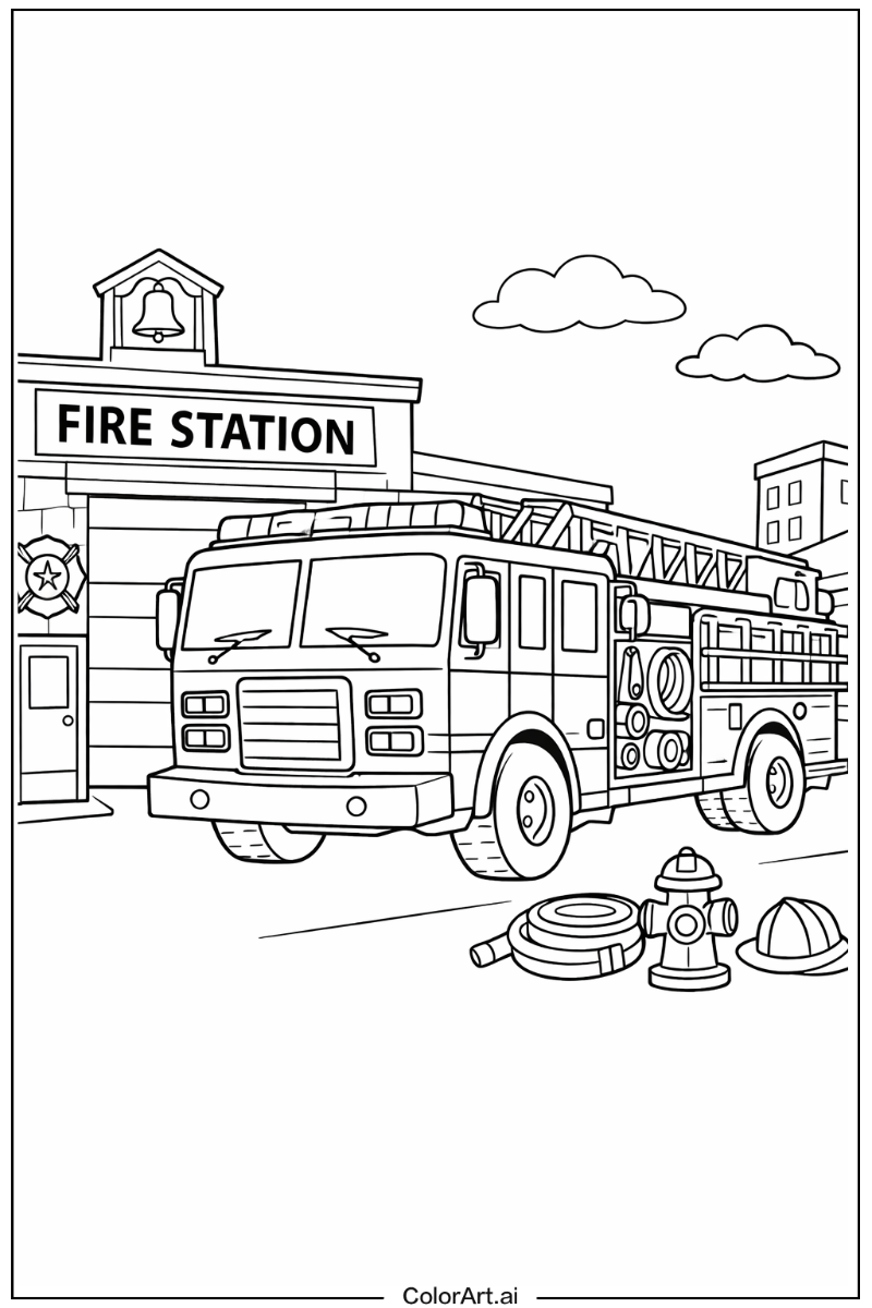 Fire station Fire truck Design