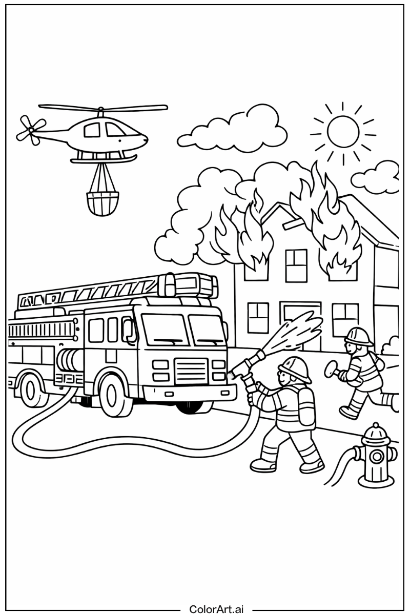 Fire truck Fire truck Scene 2