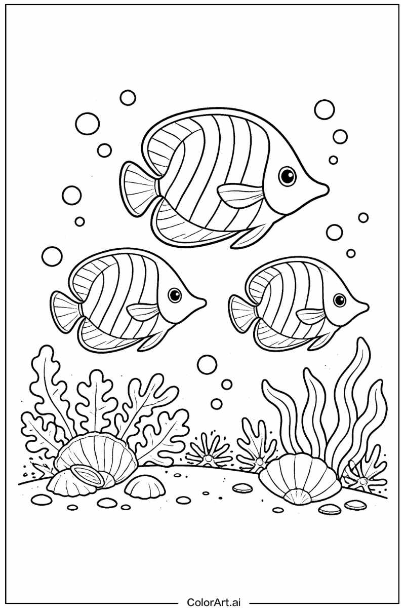 Butterflyfish Fish Design