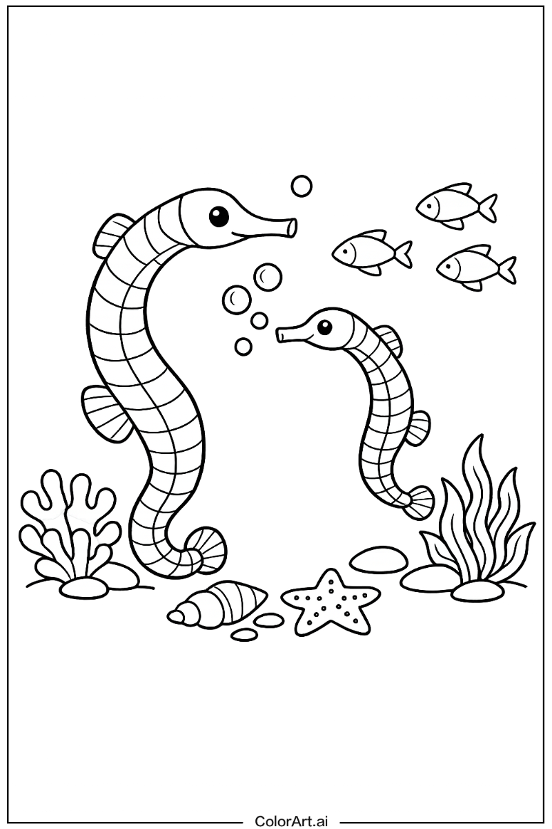 Pipefish Fish Scene