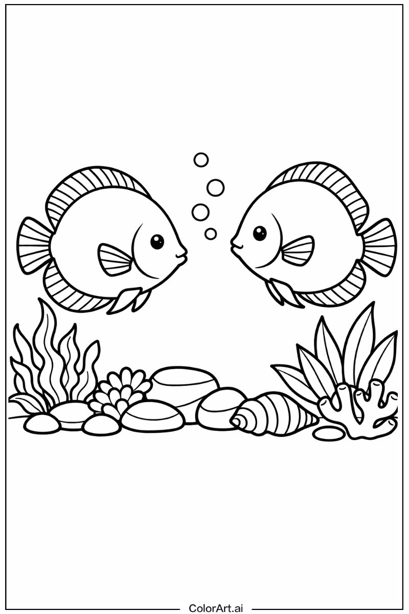 Discus fish Fish Scene