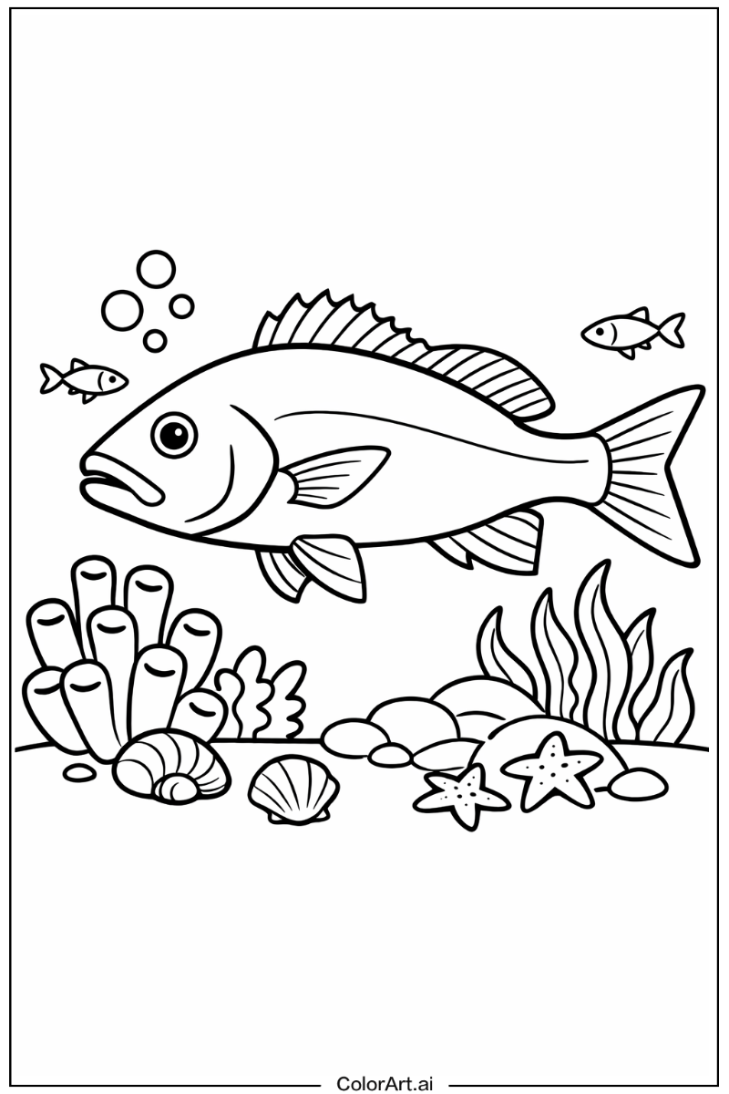 Snapper Fish Scene