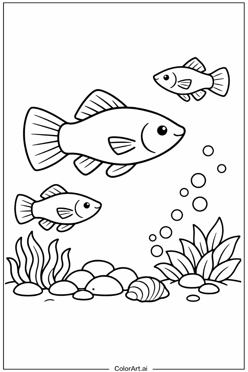 Fish with Platy Theme