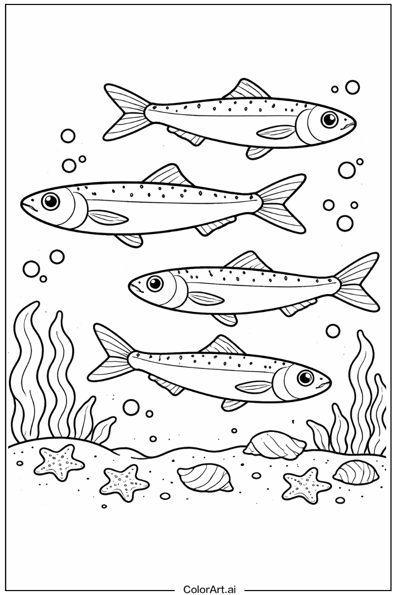 Sardine Fish Design