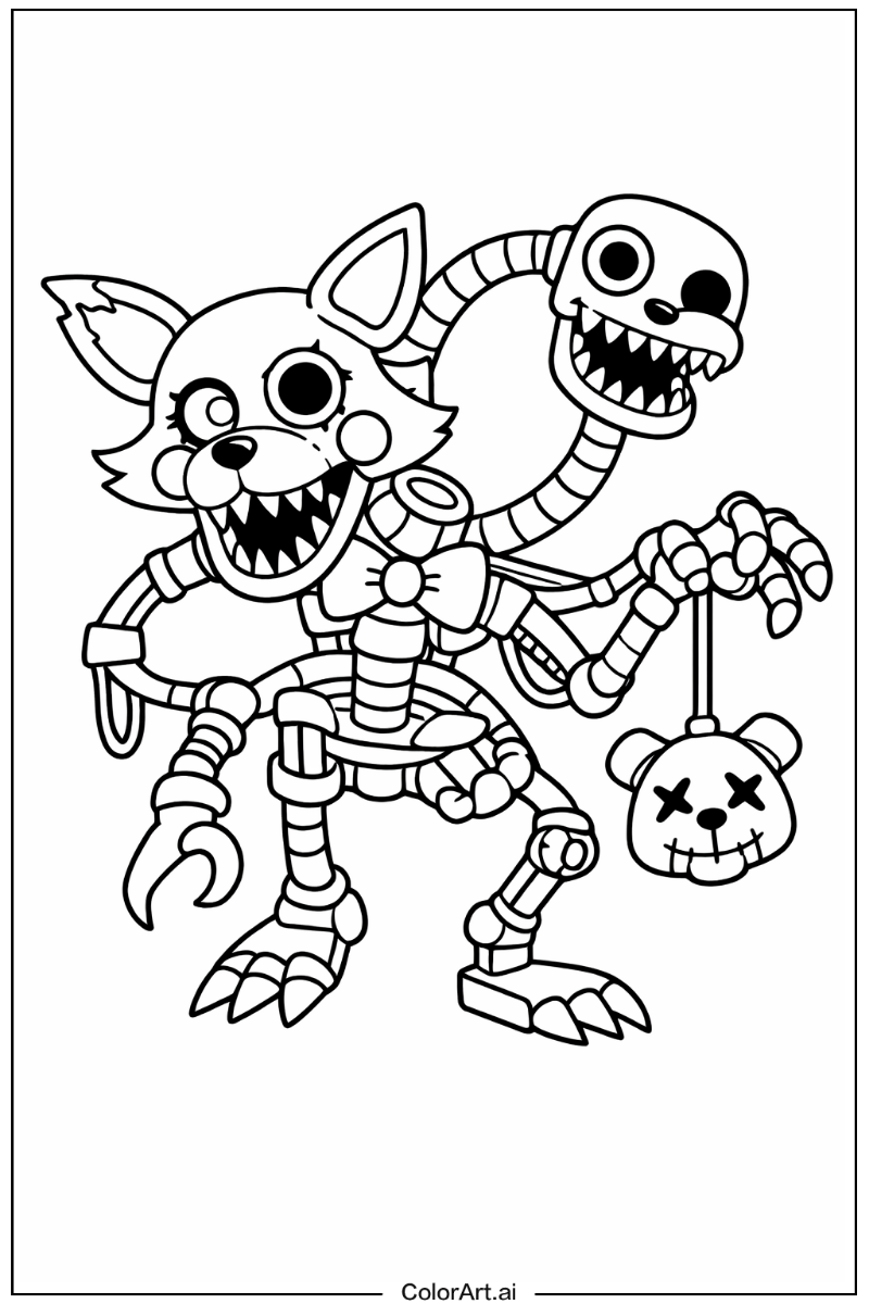 Mangle Five nights at freddy's Design