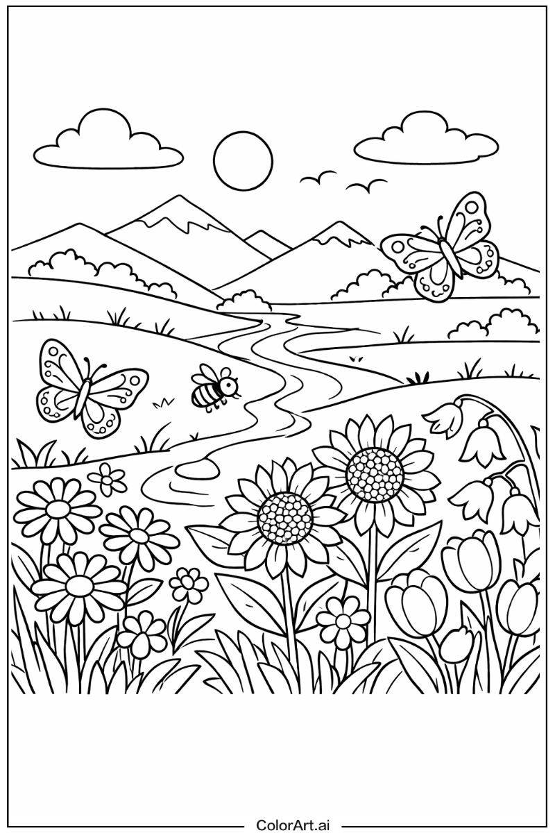 Floral Exploring Natural World