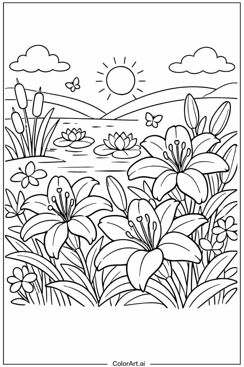 Lilies Floral Design