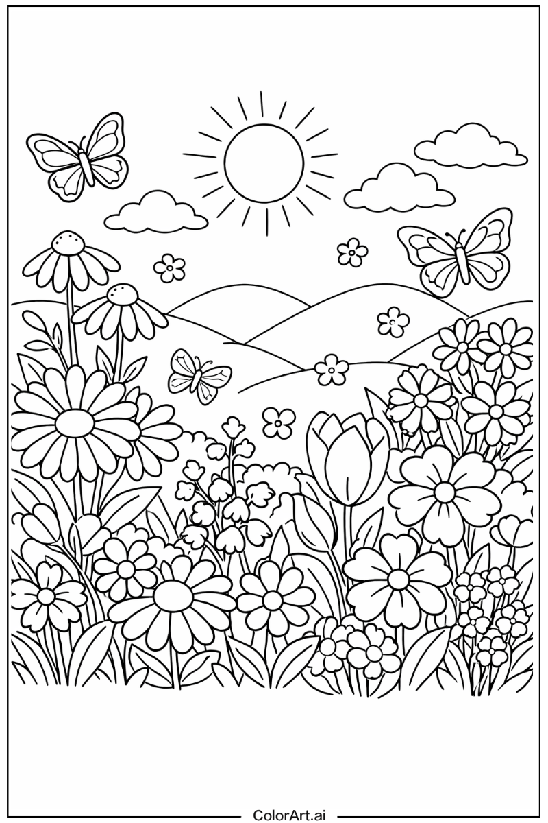 Floral Floral Scene 2