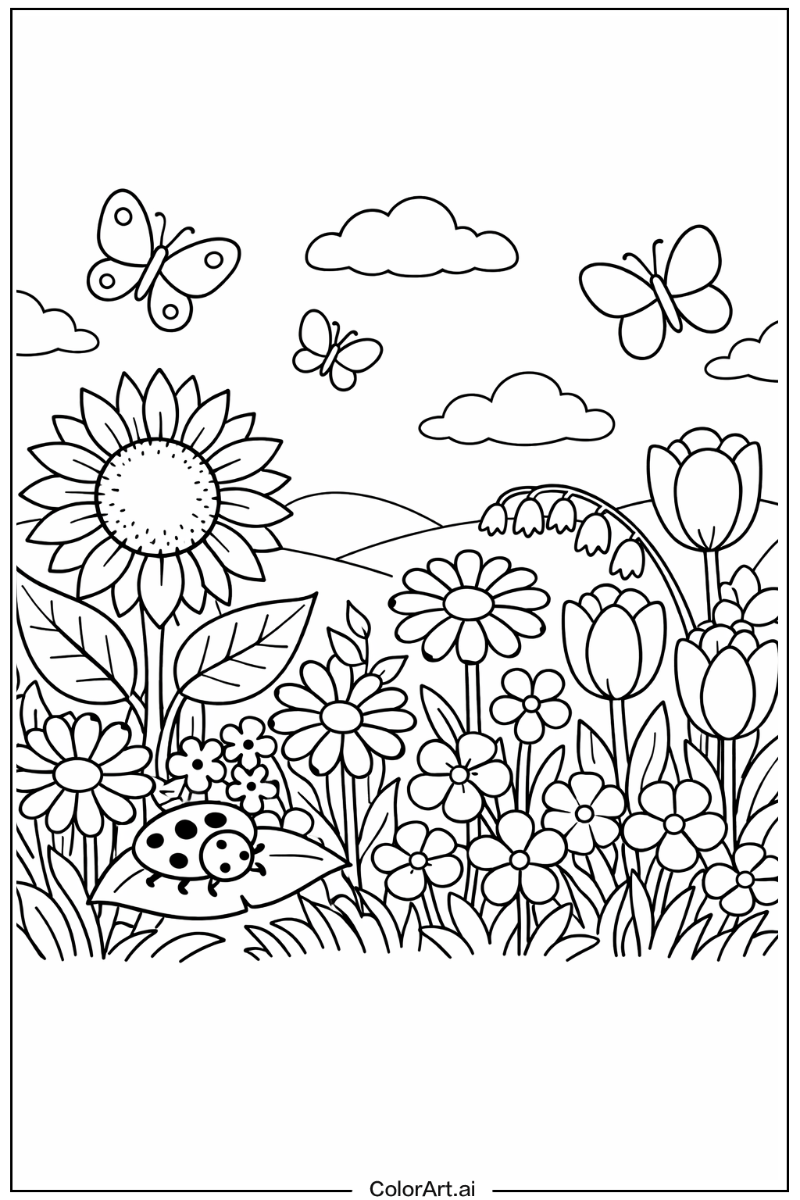 Bloom Floral Scene 2