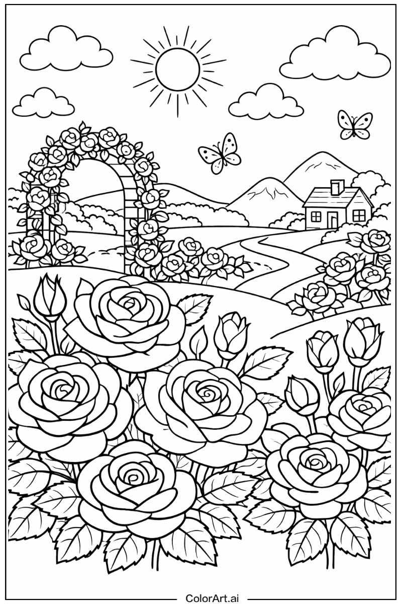 Roses Floral Design 2