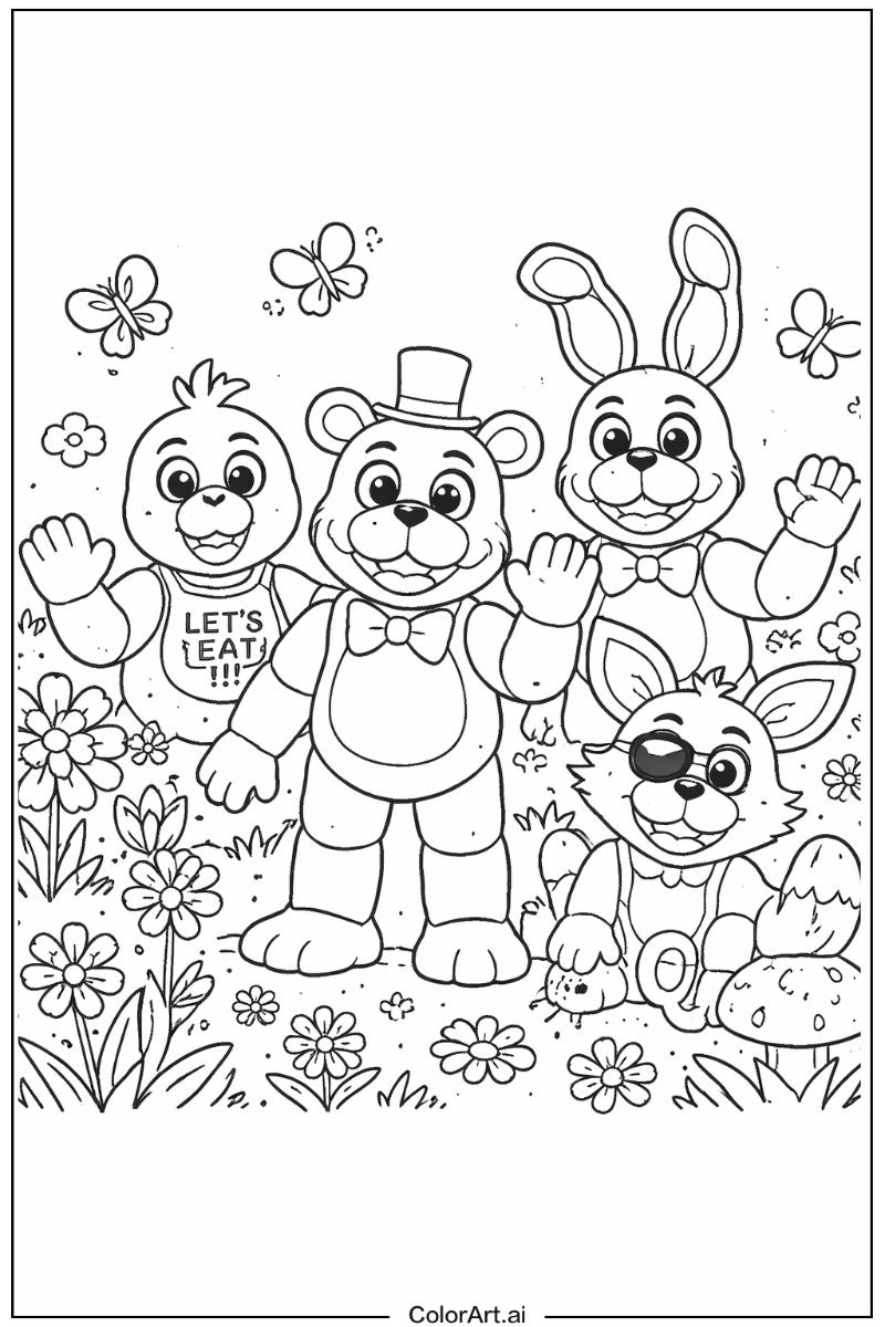 Fnaf in a Garden 2