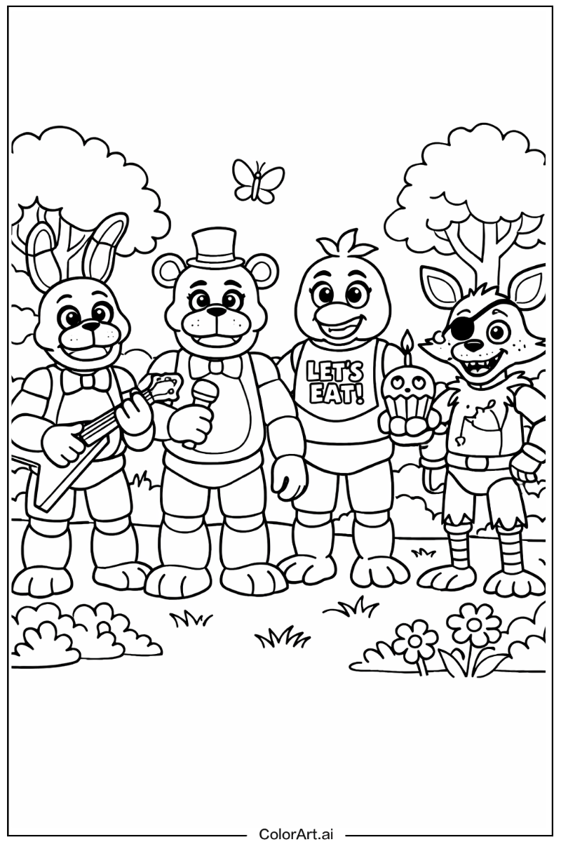 Fnaf in Nature 2