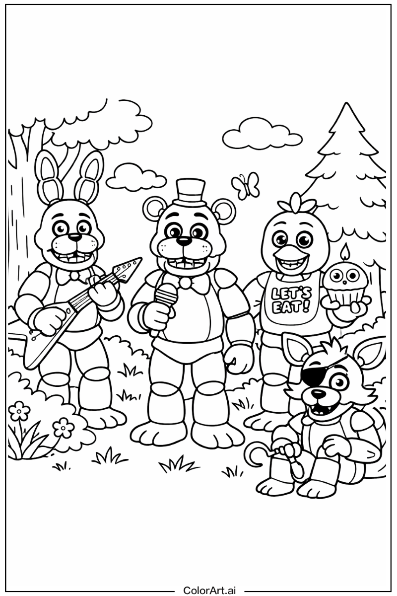 Fnaf in Nature 3