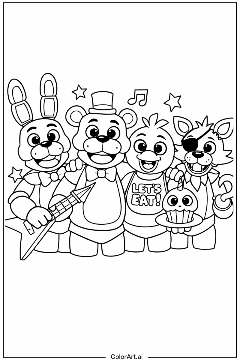 Fnaf with Friends 4