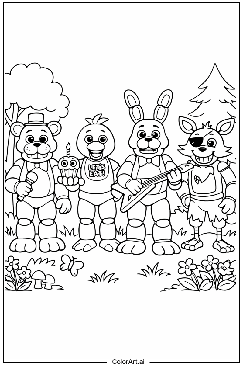 Fnaf in Nature 4