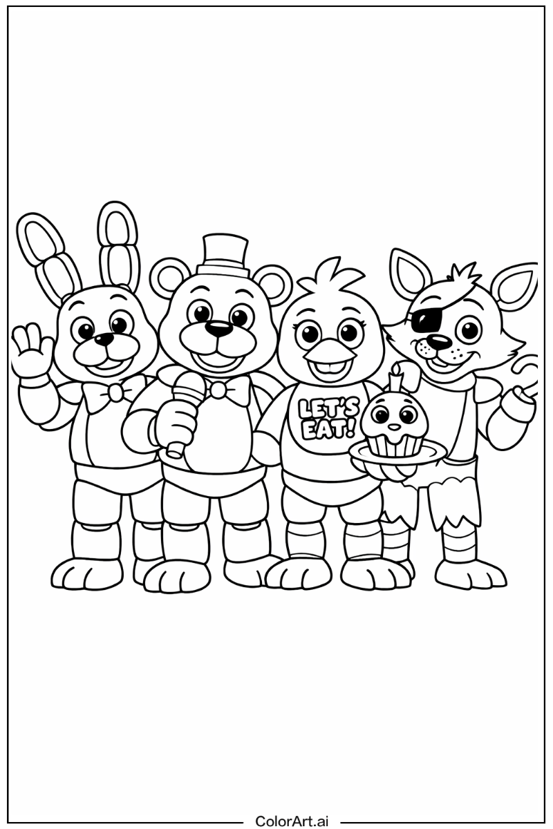 Fnaf with Friends
