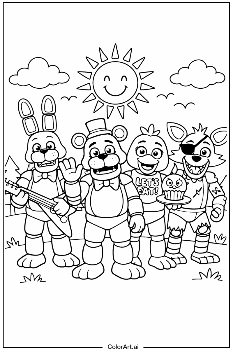 Fnaf Under the Sun