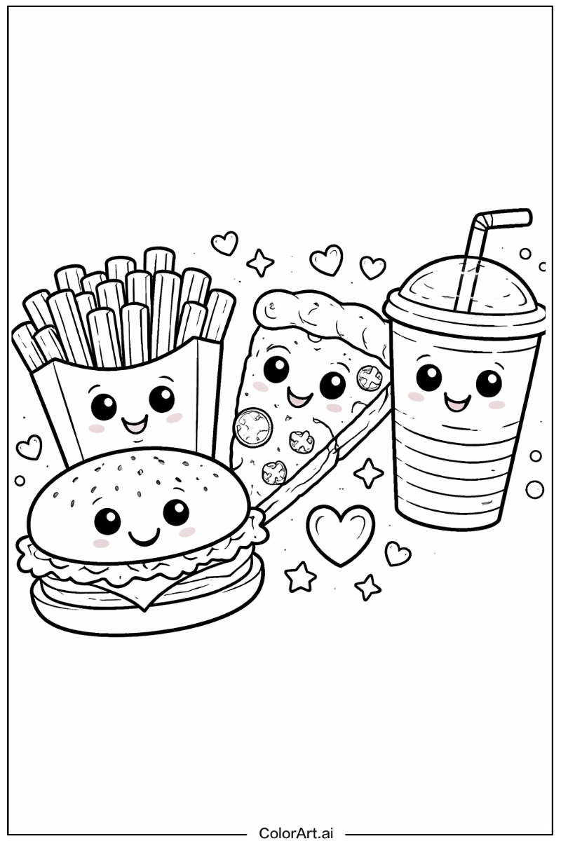 Happy Food Portrait 2