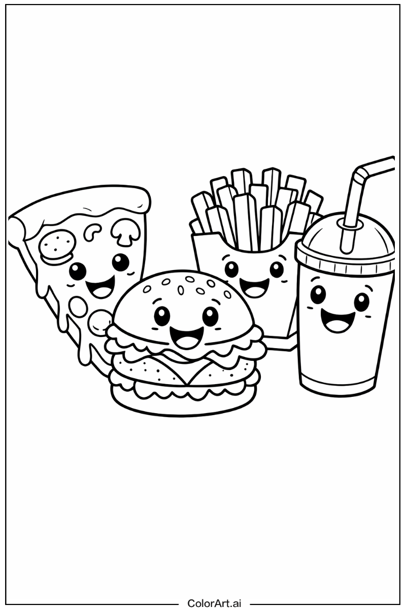 Happy Food Portrait 4