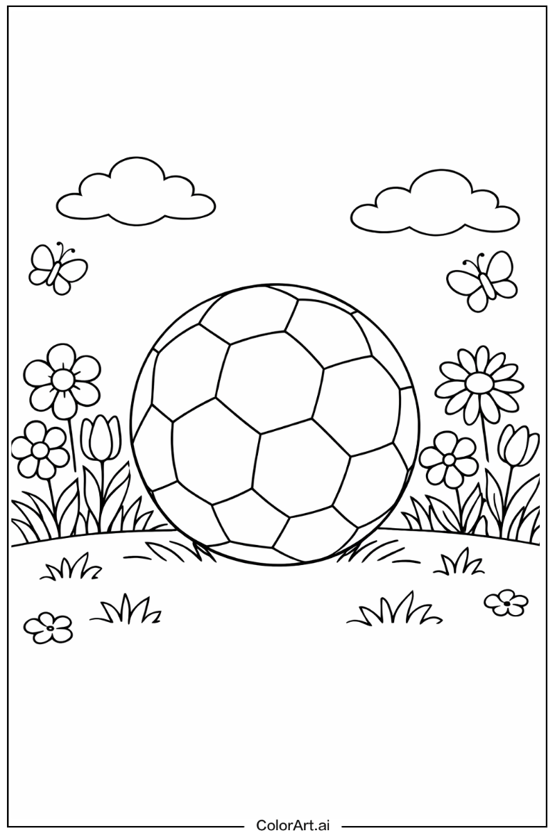 Football in a Garden 2