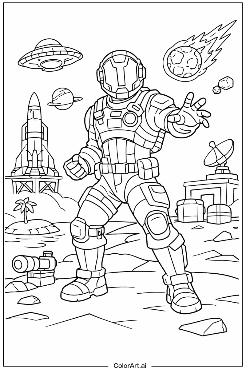 Visitor Fortnite Design