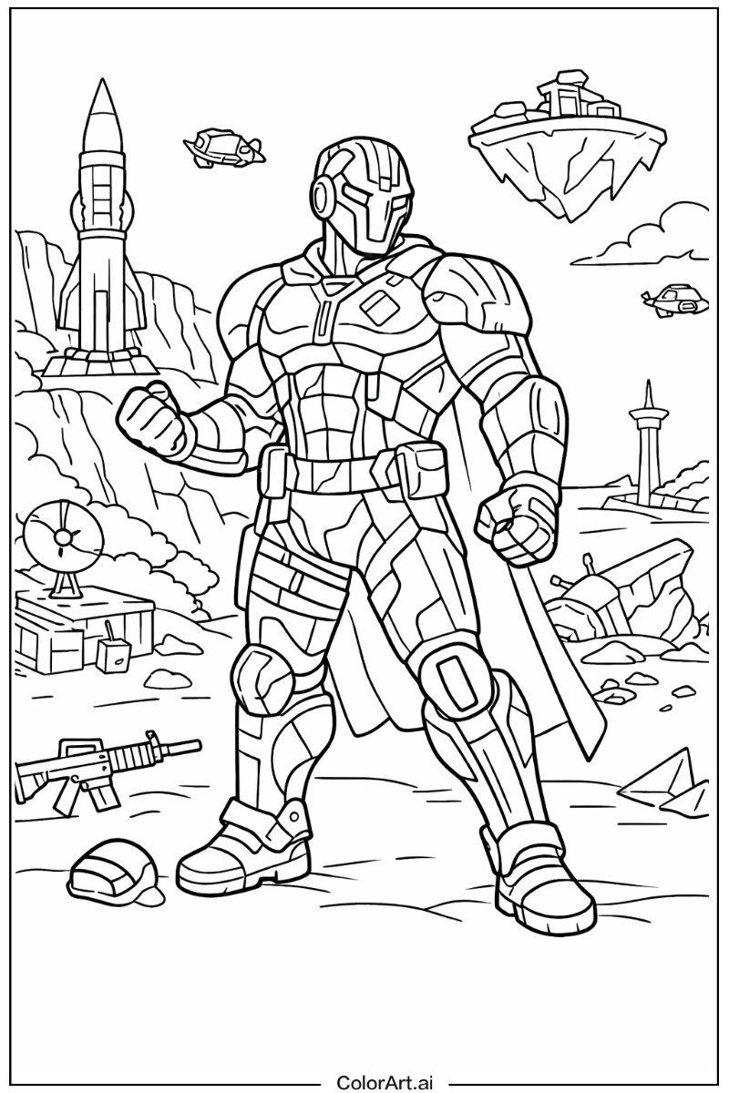 Foundation Fortnite Scene