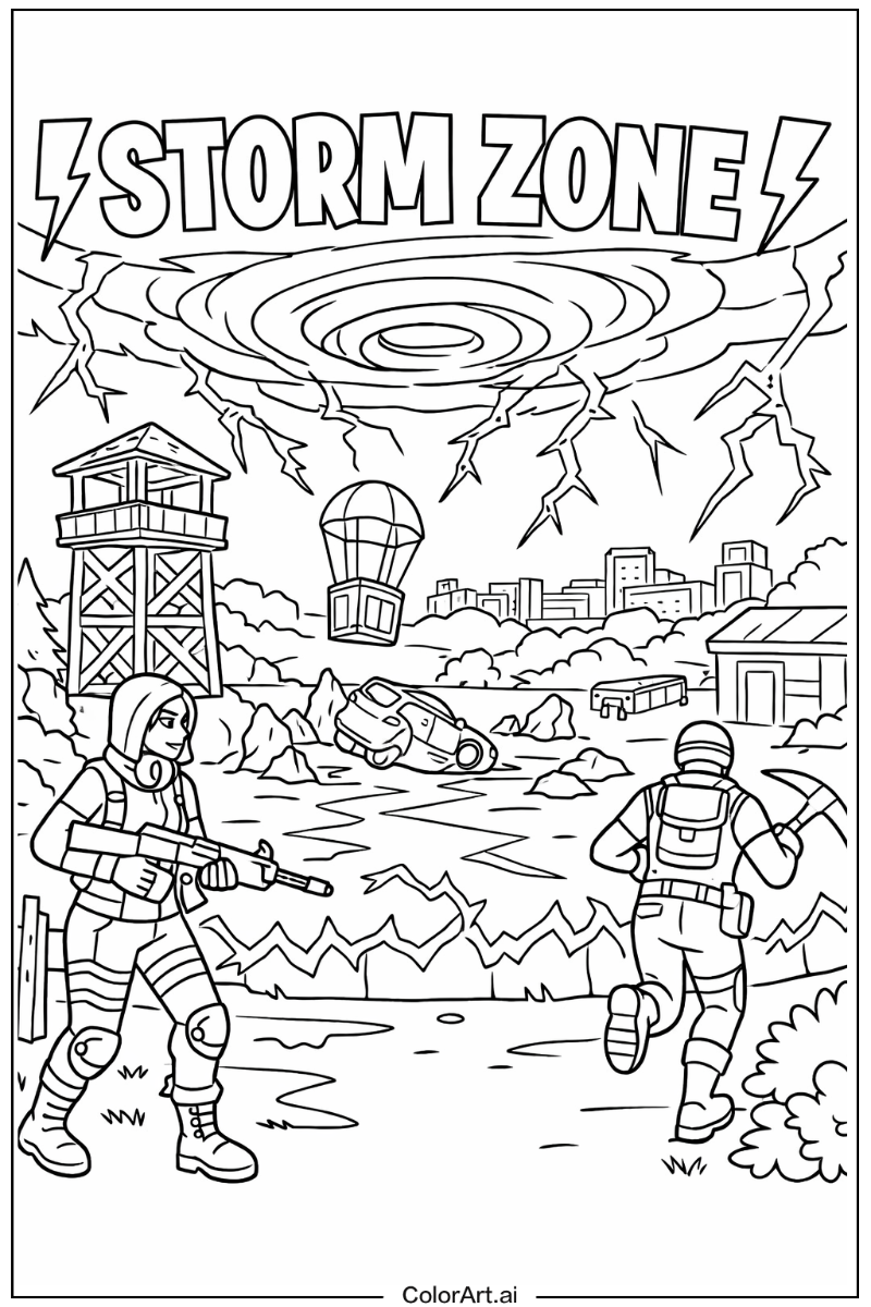 Storm zone Fortnite Design