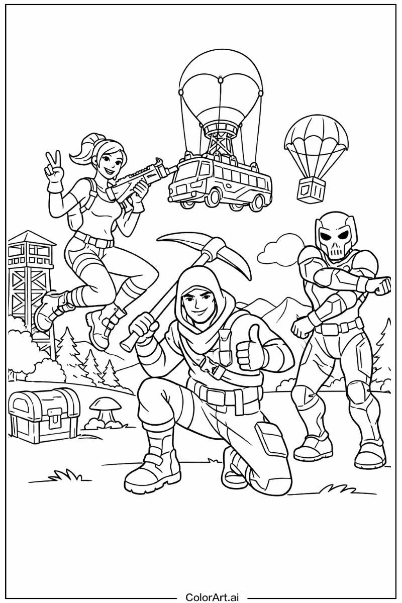 Fortnite Fortnite Scene 2