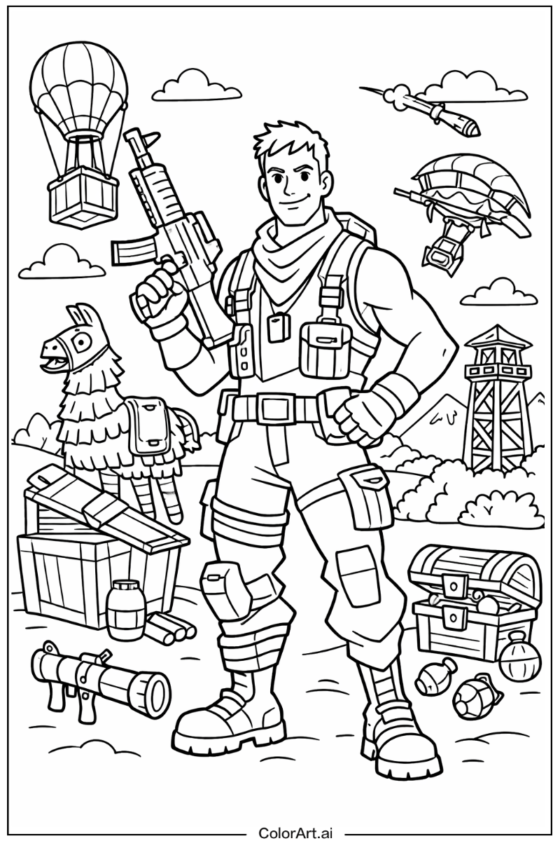 Fortnite with Jonesy Theme 2