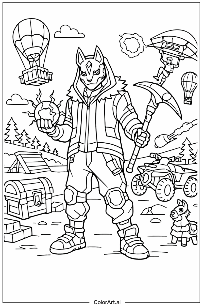 Fortnite with Drift Theme