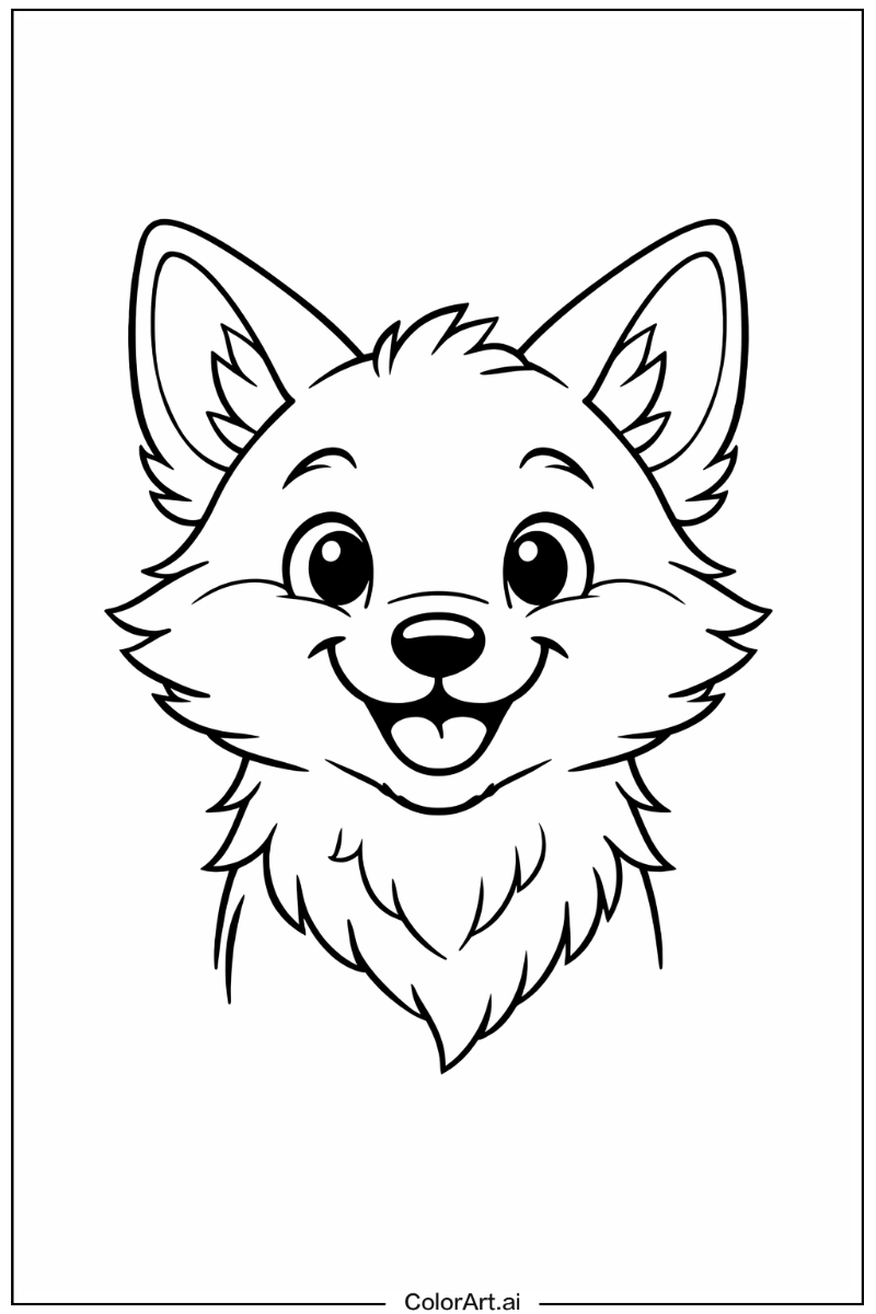 Happy Fox Portrait 4