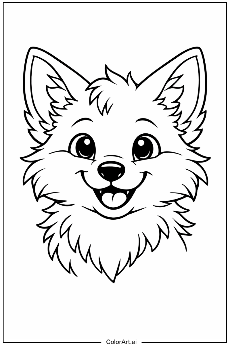 Happy Fox Portrait 5