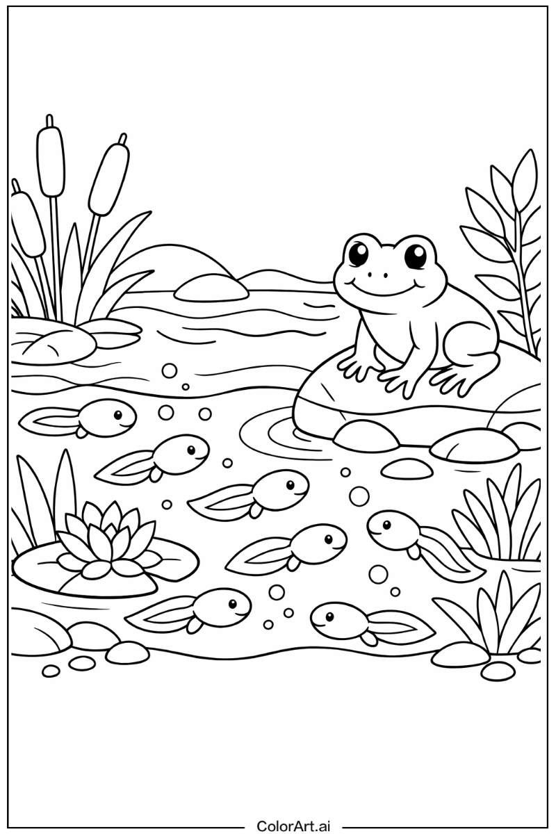Tadpole Frog Design