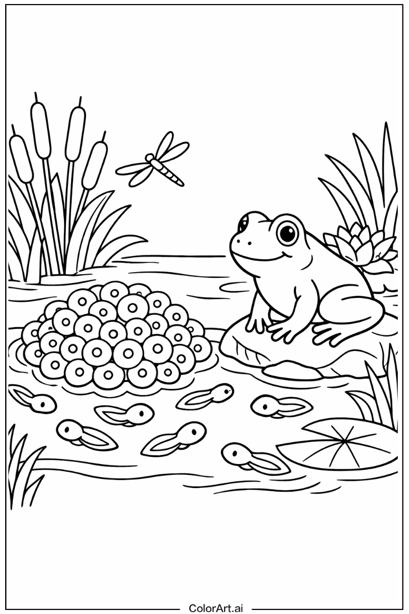 Frogspawn Frog Scene 2