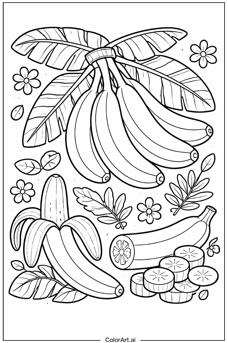 Fruit with Banana Theme