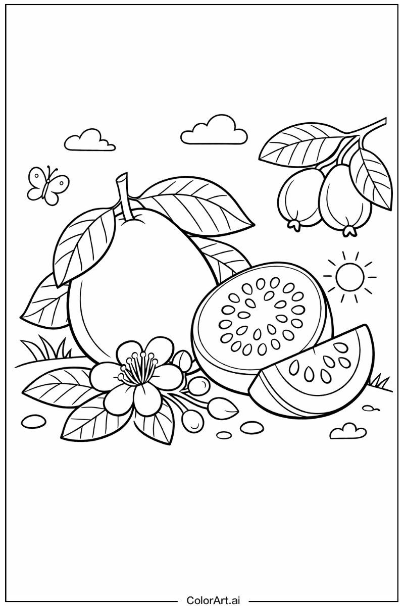 Fruit with Guava Theme