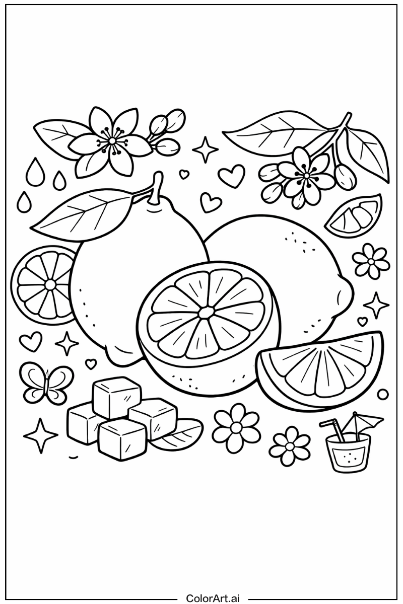 Fruit with Lime Theme 2